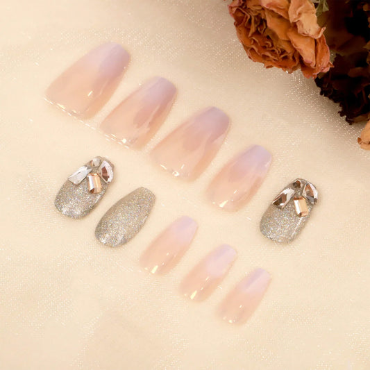 PRESS-ON Nails: Diamond Fragment