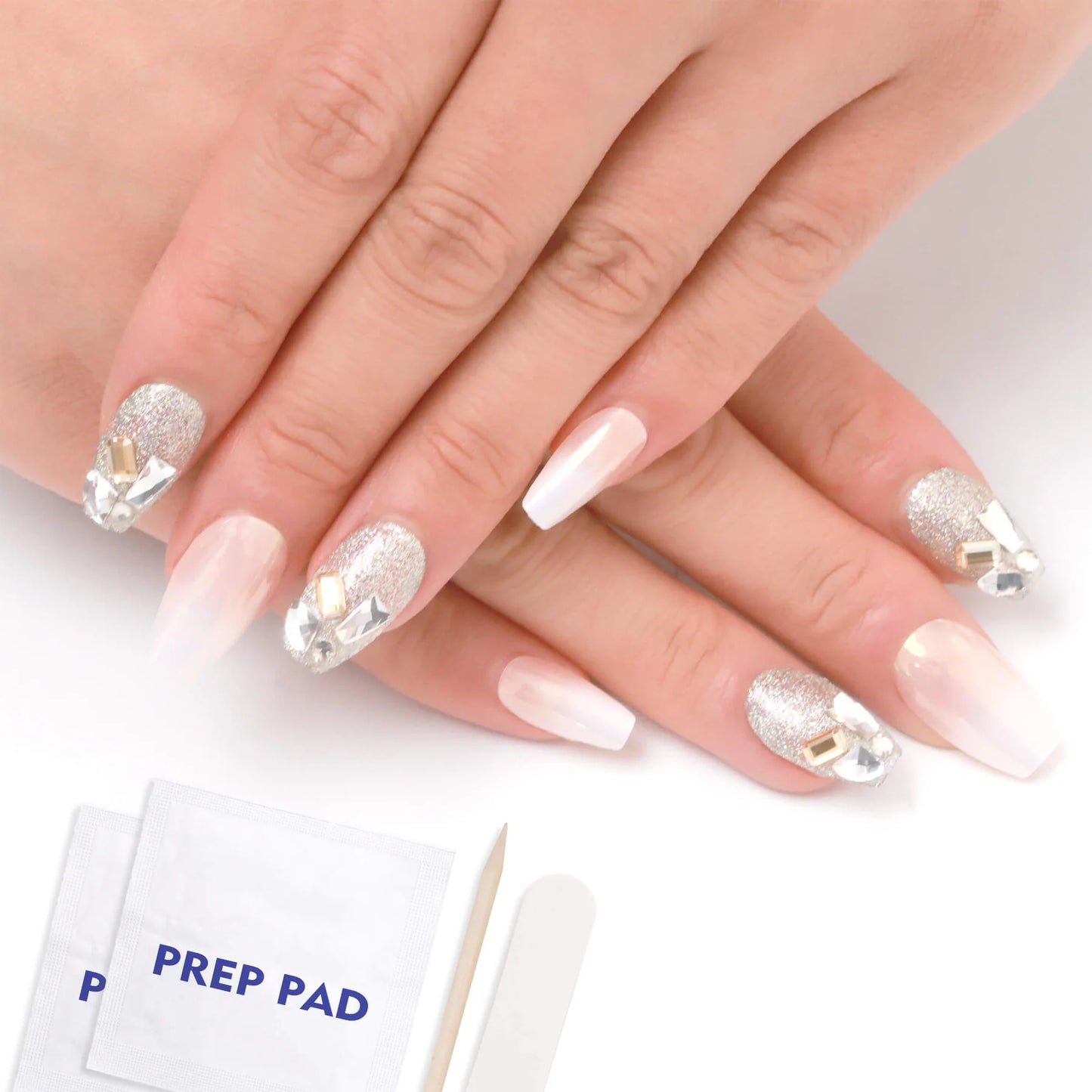 PRESS-ON Nails: Diamond Fragment